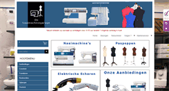 Desktop Screenshot of naaimachinehandel.com